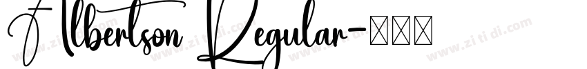 Albertson Regular字体转换